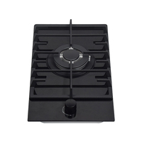 NANO Cuisinière à piles en verre Table de cuisson à gaz 1 2 3 4 5 6 Brûleurs pour la cuisine pour l'hôtel et la maison