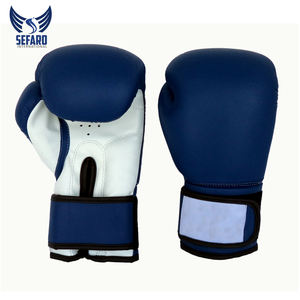 Gants de boxe professionnels respirants de haute qualité 6oz personnalisables en cuir PU vente en gros gants d'entraînement MMA Logo personnalisé couleur noire - Product Image 6