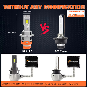 New Arrival <b>Wireless</b> Plug&play D2S/R D4S/R Canbus Error-free Replace <b>Lamp</b> D-series LED Headlights Cordless Design X7 SeriesD2S/R - Product Image 2