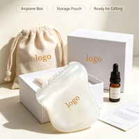 Masseur en jade blanc naturel pour la tête et le visage, outil de soin de la peau Gua Sha avec dents pour le lifting, anti-âge, beauté, SPA