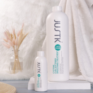 Justk Cysteine Curl Softening Smoothing Treatment voor professioneel gebruik in de salon 100ml 1000ml Proteïne Haarverstevigende Keratine Haarbehandeling - Product Image 6