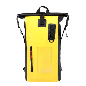 Rolling Top Ligero 20L 500D PVC Lona Camping Senderismo Pesca Zip Bolsa de comida seca Panga profesional 20l Mochila impermeable - Product Image 2