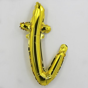 Lowercase-globos de letras de aluminio, decoración de fiesta, alfabeto - Product Image 5