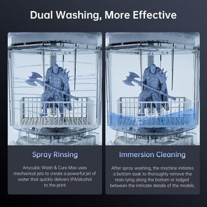 สถานีล้างและอบแห้ง ANYCUBIC Wash and Cure Max, เครื่องล้างและอบแห้ง 2 in 1 ขนาดใหญ่พิเศษ สำหรับเครื่องพิมพ์เรซิ่น Photon Mono Saturn LCD/SLA/DLP - Product Image 3