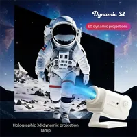 Projecteur holographique 3D Projecteur de planétarium Projecteur de galaxie étoile filante avec haut-parleur BT