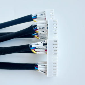 Anpassbarer Auto kabelbaum Kunststoff kabel baugruppe Kupfer gummi PVC Nylon PTFE für den elektronischen Automobil gebrauch für Computer - Product Image 2