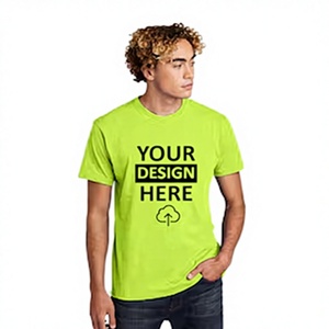 T-shirts personnalisés coupe ajustée en gros, 100% coton ou polyester/coton pour les vêtements de niveau professionnel - Product Image 1