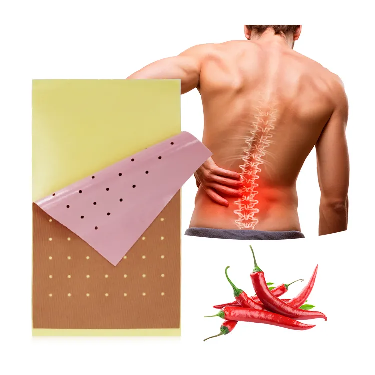 Hot Therapy Pain Patch-Patch Capsicum entièrement naturel aux herbes chinoises