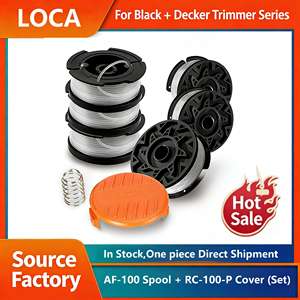 AF-100 12PCS Hilo de repuesto para desbrozadora Black&Decker GH900 LST220 MTC 220 OD 0.065" 1.6mm 30FT AF1003ZP - Product Image 2