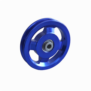 Venta al por mayor del OEM de aluminio polea gimnasio 70 <span class=keywords><strong>80</strong></span> 90 100 para cuerda de alambre - Product Image 4