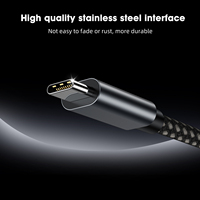 Kabel USB 2 in 1 Grosir Tipe-C 480Mbps Kabel Data PD100W Kabel Tipe C Pengisian Cepat untuk iPhone ke Notebook