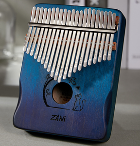 Zani Thumb Harp 21 โทนการ์ด Kalimba ธนูหัวแม่มือไม้มะฮอกกานีกระดานเดี่ยวเครื่องดนตรีฮาร์ปนิ้วมือขายส่ง - Product Image 4