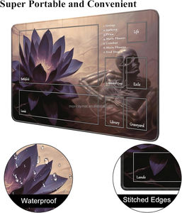 14 x 24 inch speelmat sublimatie speelmat gladde kaartenspelmat voor bordspellen - Product Image 3
