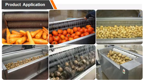 Éplucheur de pommes de terre professionnel laveuse éplucheur de manioc Machine à laver <span class=keywords><strong>Dasheen</strong></span> laveuse éplucheur - Product Image 4