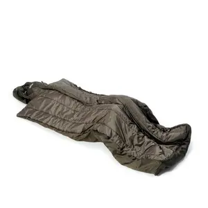 Fat Mummy Pattern 58 Three Season Patrol Sleep Gear for Outdoor Camping with Hood and Fasten Toggles Army Green Sleeping Bag