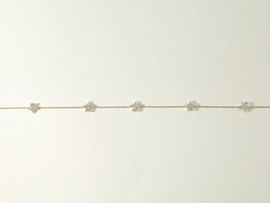 Minimalist Layered Lab Created Diamond <b>Necklace</b> Elegant Gold <b>Necklace</b> for Women Perfect Birthday Gift for Everyday Glamour Wear - Product Image 4