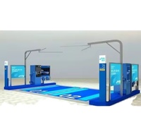 Lave-Auto Automatique Haute Pression - Station de Lavage Libre-Service à 360 Degrés, Fonctionnant à Pièces/Cartes/Billets, Meilleure Vente