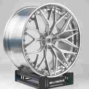 <span class=keywords><strong>KW</strong></span> 2 pièces Jantes 5x112 Jantes 21 22 23 pouces Noir brillant Jantes de voiture en alliage forgé personnalisées pour <span class=keywords><strong>Audi</strong></span> Q7 <span class=keywords><strong>Q8</strong></span> SQ8 RS <span class=keywords><strong>Q8</strong></span> R8 A6 A7 A8 - Product Image 5