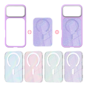 Funda de Teléfono ATB con Cubierta Trasera Desmontable e Impresión UV, TPU PC DIY para iPhone 17 16 15 14 13 Pro Max Plus Air - Product Image 4
