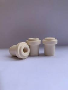 Pieza de ingeniería resistente al desgaste para maquinaria textil: Guía de hilo de POM/PEEK con ojal de collarín único - Product Image 2