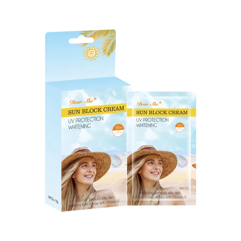 Private Label Natural Soothing Sun Cream SPF 50 UV Protection Sunscreen SPF 50 Daily Sunblock Hydrating Nourishing Sunscreen