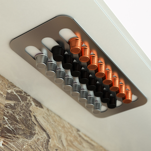Soporte Magnético para Cápsulas de Café, Adhesivo para Montar en la Pared, Organizador de Cápsulas de Café para Refrigerador, Compatible con Cápsulas de Café Nespresso <span class=keywords><strong>Dolce</strong></span> <span class=keywords><strong>Gusto</strong></span> - Product Image 3