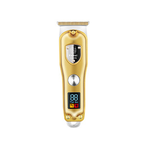 Cortadora de Pelo Eléctrica Kemei KM078, Cuerpo Metálico, Pantalla Digital, Uso Profesional en Salón, Motor con Escobillas, 7000-9000 rpm - Product Image 1