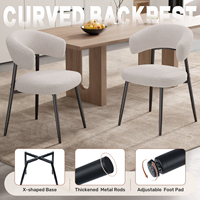 Fauteuil de loisirs convertible moderne en velours avec dossier incurvé, pieds en métal épaissis, durable et écologique pour salon