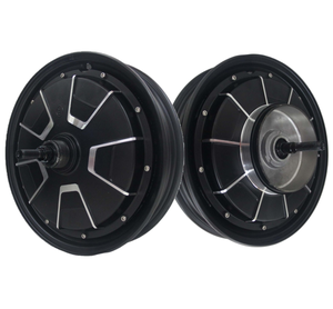 Venta caliente 10 pulgadas 60V 1200W Scooter eléctrico Motor de cubo de rueda Motor de CC sin escobillas con construcción impermeable para ciclomotor - Product Image 2