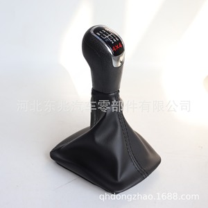 Skoda Gear <b>Shift</b> <b>Knob</b> Leather Cover 6 Speed 4x4 Ergonomic Design For Skoda Vehicles - Product Image 4