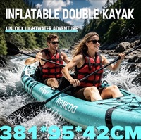 Kayak inflable doble XingYu, bote de pesca para 2 personas, balsa, canoa