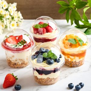 Inthetrend Custom Logo 8/12/14/16/24/32oz Clear Airtight Single Wall Deli <b>Containers</b> Bowls Cups Lids -20C~60C 1-6 Colour Plastic - Product Image 4
