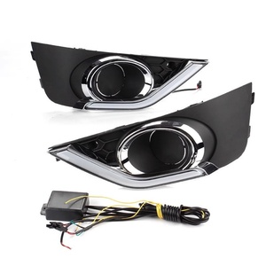 ไฟเดย์ไลท์ TYPY พร้อมฝาครอบไฟตัดหมอก รีเลย์กันน้ำ สีเหลือง สำหรับตกแต่งรถยนต์ Honda BRV BR-V ปี 2015 2016 2017 2018 2 - Product Image 1