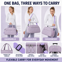 Sac de voyage haut de gamme à prix abordable, personnalisable avec logo, léger, pour le sport, rangement, design élégant, nombreux styles en stock, sac de yoga pliable