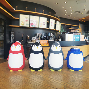 Cartoon Penguin Stainless Steel Thermos Cup 248ml Thermal Insulation For Children Back To School - Product Image 2