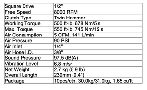 ประแจลมแบบปรับแต่งได้อัจฉริยะเครื่องมืออัดอากาศ - Product Image 2