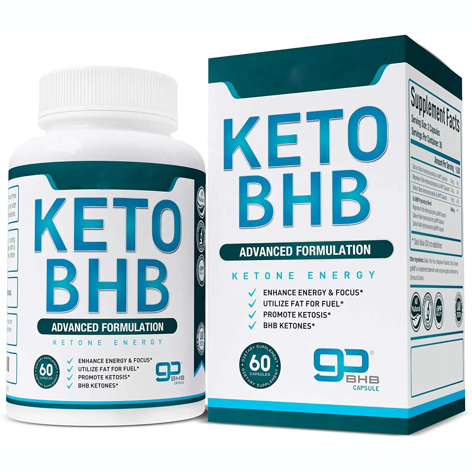 High Quality Keto Pills Extra Strength 400MG Capsules Advanced Ketosis Weight Loss