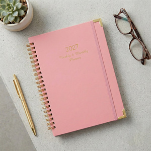<span class=keywords><strong>Agenda</strong></span> Semanal Minimalista A5 2027, Portátil y Personalizable, Cuadernos de Papel para Estudiantes Universitarios - Product Image 4