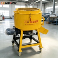 Petite machine de mélange verticale de laboratoire de 100 L, mélangeur mobile pour essais de ciment, mortier, matériaux de construction, échantillons et expériences