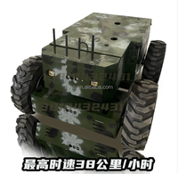 Kit de Vehículo Robótico Inteligente Todoterreno con Control Remoto 4WD para Evitar Obstáculos, Programable para DIY