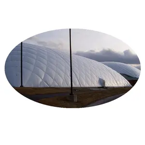 Domos deportivos inflables, carpa grande con estructura de membrana, tienda de Golf para deportes al aire libre, planetario Oxford, domo de aire gigante Spinnenzelt