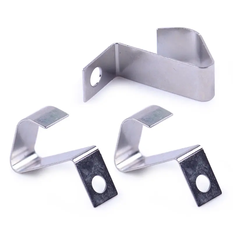 カスタムテンションスプリングクリップ鋼アルミニウム板金プレス部品