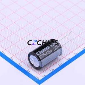 ตัวเก็บประจุอิเล็กโทรไลต์อะลูมิเนียมแบบ Through-Hole รุ่น RL1V222ML250A00CV016 ขนาด D16xL25 มม. 2200uF 20% 35V 1.5A-120Hz - Product Image 2