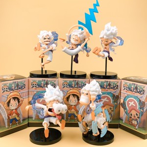 7 Estilos, <span class=keywords><strong>0NE</strong></span> <span class=keywords><strong>PIECE</strong></span>, Nika, Luffy, Zoro, Nami, Boa, Sanji, Ace, Figura de Anime, Caja Misteriosa Sorpresa, Juguete Coleccionable, Gachapon, Caja de Huevos Sorpresa, Premios, Juguetes - Product Image 1