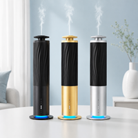 Diffuseur d'arômes sans eau en métal, rechargeable, en alliage d'aluminium, système de diffusion de parfum intelligent, contrôle sans fil