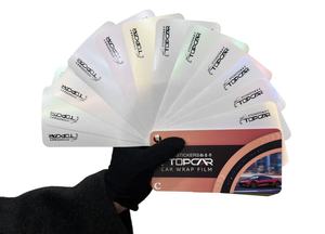 Geïmporteerde Pvc Full Body Auto Wrap Vinyl Aurora Wit Met Kameleon Glanzende Parel UV-Proof En Anti-Kras Groothandel - Product Image 2