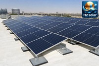 Sistema de Montaje Solar con Lastre para Techos Planos H2 Solar Malaysia, Soporte de Aluminio No Penetrante para Paneles Fotovoltaicos en Proyectos Comerciales