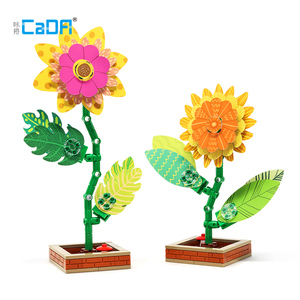 Mới đến cada <span class=keywords><strong>S</strong></span> c71022 kẹp và khối Vườn Giáo dục đồ chơi khối xây dựng Tương thích với đồ chơi cho trẻ em gái GIF - Product Image 2