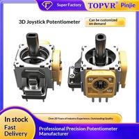 Manette de jeu TOPVR 3D avec potentiomètre FRJ10K60, stick de contrôle pour modèle RC, direction, accélérateur, réinitialisation automatique, contrôleur de jeu CE SGS