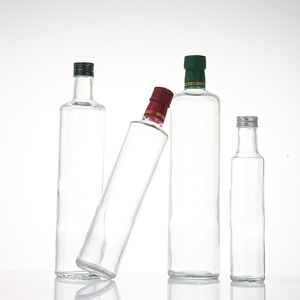 Bottiglie in <span class=keywords><strong>Vetro</strong></span> Quadrate per Olio d'Oliva 250ml-1000ml (<span class=keywords><strong>1</strong></span> <span class=keywords><strong>Litro</strong></span>) con Tappo a Vite, Vendita all'Ingrosso - Product Image 2